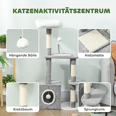 Kačių draskyklė 107 cm — 4 nuotrauka