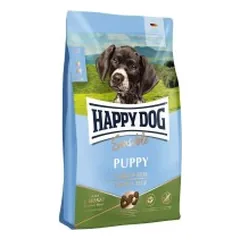 Happy Dog Puppy Lamb&Rice pašaras su ėriena ir ryžiais jauniems šuniukams nuo 1 mėn. iki 6 mėn., 4 kg — 1 nuotrauka