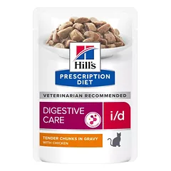 HILL'S PD Prescription Diet i/d Feline Tender Chunks in Gravy with Chicken su vištiena 85g photo