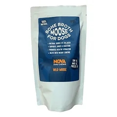 Briedienos sultinys šunims ir katėms Moose Bone Broth, 230ml