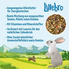Lillebro Zwergkaninchenfutter