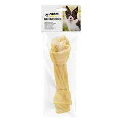 CROCI King Bone Kaulas baltas su mazgu 220g 30cm