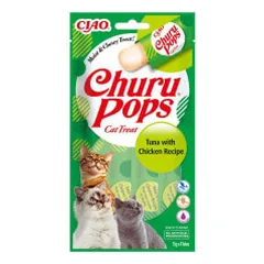 Churu Cat Pops Tuna Chicken skanėstai katėms