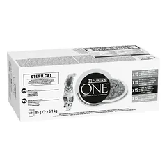 Purina One Sterilcat Mix Meat & Vegetables, drėgnas maistas katėms — 2 nuotrauka