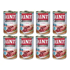 Rinti Kennerfleisch Junior Rind drėgnas maistas šunims - jautiena 8x400g