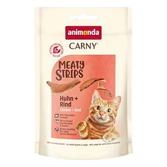 animonda Carny Adult Meaty Strips, skanėstai katėms — 4 nuotrauka