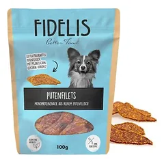 FIDELIS kalakutienos filė, skanėstai šunims (100 g)