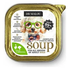 Dr Malou Dog liofilizuota sriuba su antiena ir brokoliais šunims 12 g