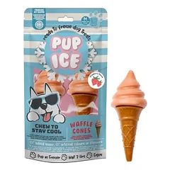 Pup Ice Dog Snack Waffle Cones "M" 1 x2 Stück