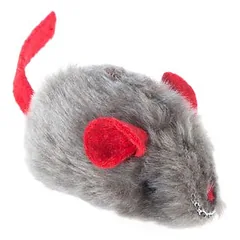Katzenspielzeug Maus mit Katzenminze und Stimme