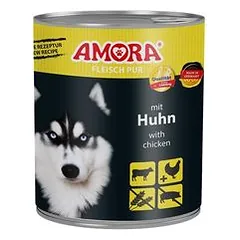 AMORA Dog Pur 6 x 800 g drėgnas maistas šunims — 4 nuotrauka