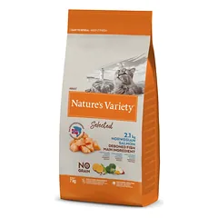 Nature’s Variety Selected sausas maistas suaugusioms katėms su norvegiška lašiša 7 kg