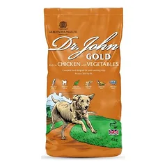 Dr John Gold su višta didelių veislių šunims, sausas maistas šunims, 2 x 15 kg — 3 nuotrauka