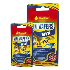 Tropical Mini Wafers Mix maistas dugninėms žuvims 18 g — 4 nuotrauka