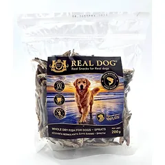 REAL DOG SNACKS Baltijos šprotai 200g