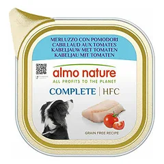 Almo Nature HFC Complete Dogs menkė su pomidorais, drėgnas maistas šunims 150 g