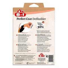 8in1 Perfect Coat DeShedder katėms, Šukos plotis 4,6 cm — 4 nuotrauka