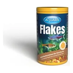 AQUARIS Flakes - Aquarium Fischfutter nuotrauka