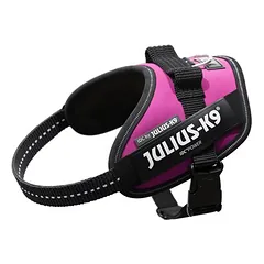 Julius-K9 IDC Power petnešos, tamsiai rožinės, Vidutiniams 11–25 kg — 2 nuotrauka