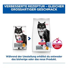 Hill's Science Plan Sterilised Cat Mature Adult 7+ su vištiena, sausas maistas katėms, 3 - 4,9 kg — 2 nuotrauka