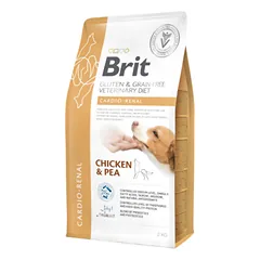 BRIT GF Veterinary Diets Dog Cardio-Renal sausas pašaras šunims 2 kg
