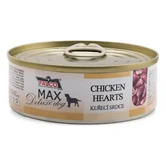 „Max Deluxe“ šuo vištiena širdis, konservuoti 80 g