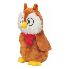 Trixie Xmas Owl pliušinis žaislas šunims su garsu, 33 cm — 2 nuotrauka