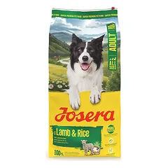 Josera Lamb + Rice A/S sausas pašaras šunims su ėriena ir ryžiais, 12,5 kg