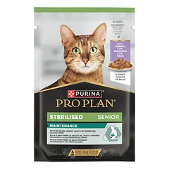 Purina Pro Plan Maintenance Senior Konservuotas maistas katėms senjorėms (gabalėliai padaže) (su kalakutiena) 85 g 26 vnt.