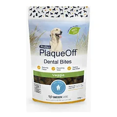 ProDen PlaqueOff Dental Dog Bites Veggie 150 g photo