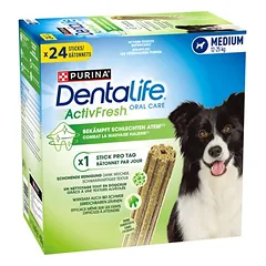 PURINA Dentalife Active Fresh kasdieniai dantų priežiūros skanėstai vidutinio dydžio šunims — 2 nuotrauka