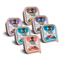 DOGGY Dog Adult drėgnas maistas šunims 6 x 150 g