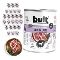 BULT drėgnas maistas suaugusiems šunims, daug mėsos, skardinėse 24 x 800 g — 2 nuotrauka