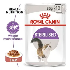 Royal Canin Sterilised in Souce šlapias maistas katėms 24x85g — 3 nuotrauka