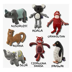 Resploot Cuddlers Elephant - pliušinis žaislas šunims, dramblys pagamintas iš perdirbtų medžiagų, su cypsinčiu elementu — 2 nuotrauka