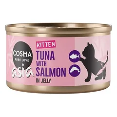 Cosma Asia Kitten drėgnas maistas kačiukams 6 x 85 g — 4 nuotrauka