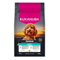 Eukanuba Adult Breed Care pudelis, sausas maistas šunims parduotuvėje mumbo.lt