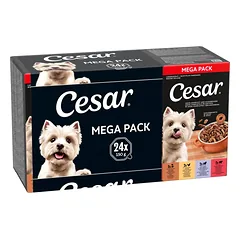 CESAR Kaimo Guliašas Skonių Mišinyje 24 x 150g drėgnas maistas suaugusiems šunims