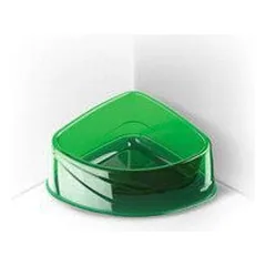 Georplast kampinis plastikinis dubenėlis corner small, 0.40 l