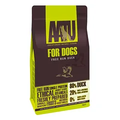 AATU 80/20 DUCK pašaras suaugusiems šunims su 80% antienos 10kg.