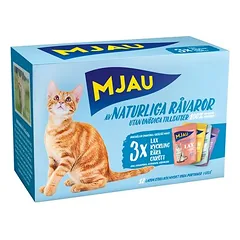 Mjau Cat maišeliai, drėgnas maistas katėms 12 x 85 g — 4 nuotrauka
