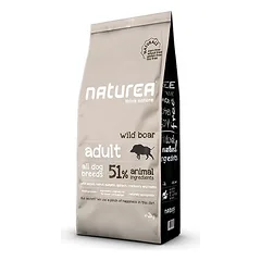 Naturea Naturals Adult and Puppies Wild Boar sausas maistas šunims 12kg — 2 nuotrauka