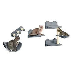 PawHut Kletterwand, PawHut Kletterwand Grau — 1 nuotrauka