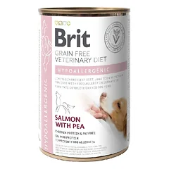 BRIT Veterinary Diet Hypoallergenic Salmon&Pea 400 g