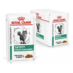Royal Canin Vet VD Satiety Weight Management veterinarinis drėgnas maistas katėms 12x85g