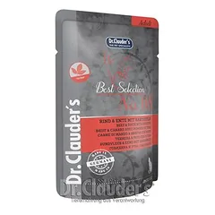 Dr. Clauder's Cat Best Selection Adult No 8 drėgnas maistas katėms 16 x 85 g