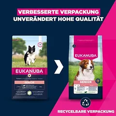 Eukanuba Premium Nutrition Senior Small & Medium Breed su ėriena ir ryžiais, > 10 kg — 3 nuotrauka
