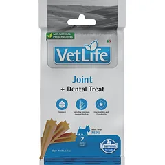 FARMINA Vet Life Treat Joint Mini 60 g (7 vnt.) dantų skanėstai mažų veislių šunims