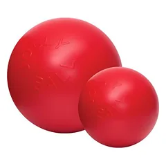 Jolly Hundespielzeug Push-n-Play rot