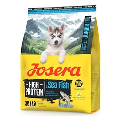 JOSERA High Protein Junior Sea Fish 900g aukštos baltymų dieta šuniukams
